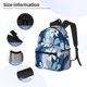thumbnail image 3 of Disketp Flower Mochila Ligera Clásica con Múltiples Bolsillos, Mochila Casual para Hombre y Mujer, Ideal para Escuela, Trabajo y Viajes, 3 of 6