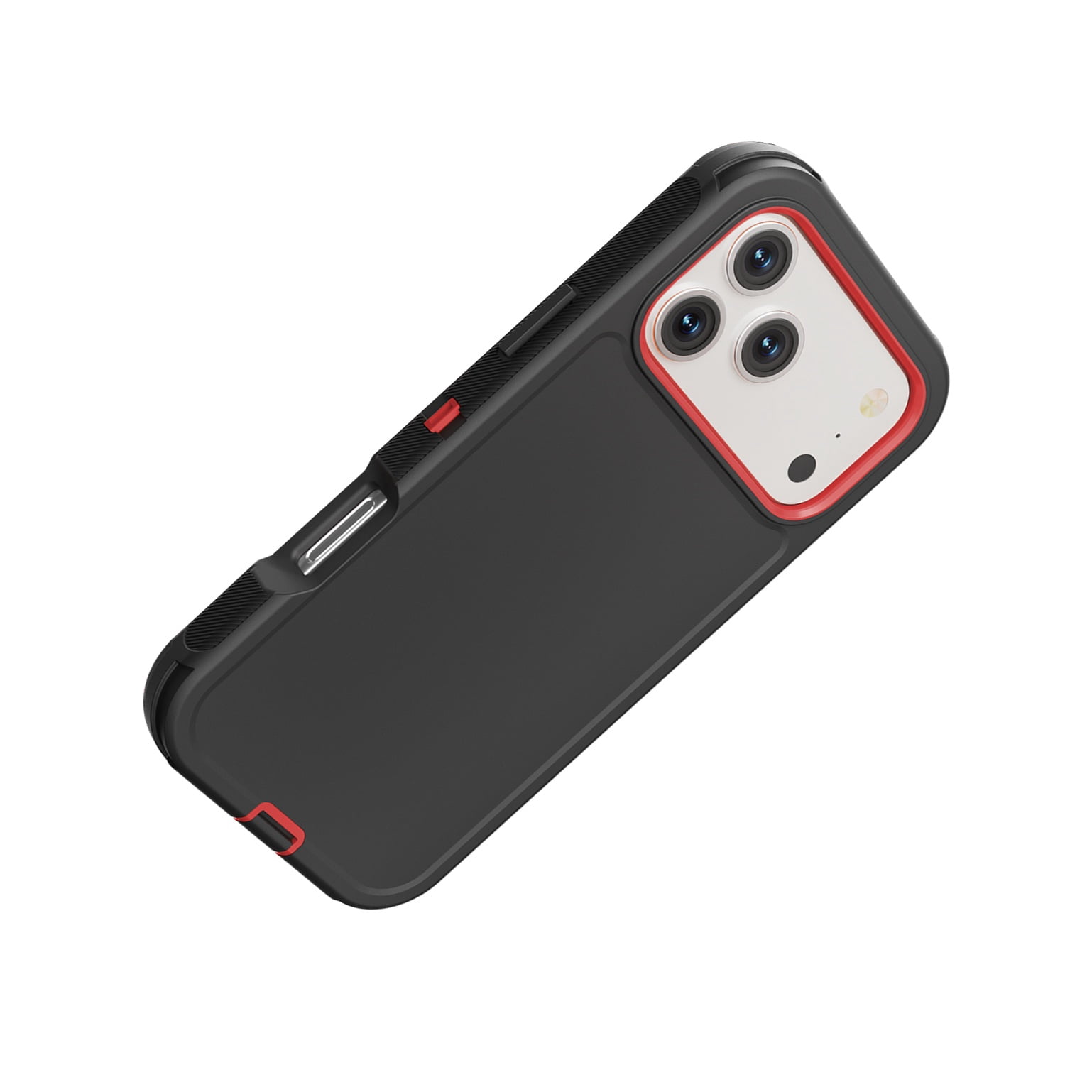 Advanced Duual Pro Armor Case for iPhone 17 Pro - Black & Red
