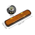 thumbnail image 4 of Unique Bargains Universal Reflector for Motorcycle Scooter Bicycle Safety Spoke Reflective with Screw Orange, 4 of 6