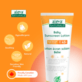 thumbnail image 4 of Aleva Naturals Baby Sunscreen Lotion SPF 45+ 100ml, 4 of 4