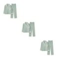 thumbnail image 3 of Guardoinrt Cotton Comfortable Fit Ladies Short Pyjamas Set - Flattering And Various Colors Sexy Soft Ladies Short Pyjamas Sets B6803 XL,1 3Set, 3 of 6