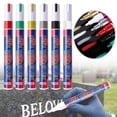 thumbnail image 2 of Oil Based Paint Pens for Tombstone Repair Waterproof and Windproof Markers for Granite Headstones White 14.2*1.5cm, 2 of 9