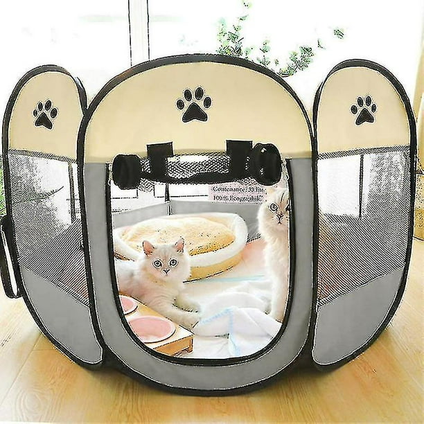 Corralito para mascotas, tienda para mascotas, plegable, impermeable, para exteriores, para gatos y perros, Universal huangjie unisex