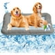 thumbnail image 5 of Casa de Verano para Mascotas (Perros y Gatos) de Seda de Hielo. Manta Refrescante Portátil y Lavable para Mascotas, Antideslizante y Resistente Al Desgaste. Ideal para Casetas, Sofás, Camas y Suelos., 5 of 6