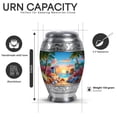 thumbnail image 2 of Yatskia Beach Sunset Mini Memorial Urns for Human Ashes Adult Brother and Sister, Little Keepsake Urn for Adult Ashes, (Monar Pack of 4, 3 Inch), 2 of 8