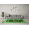 thumbnail image 3 of Ahgly Company Indoor Rectangle Oriental Green Industrial Area Rugs, 3' x 5', 3 of 4