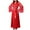 Red, variant on BONIXOOM Womens Christmas Pajamas Couples Christmas Pajamas Sleepwear Belt Long Sleeve Sleep Dress Solid Black XXXXXL