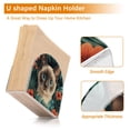 thumbnail image 5 of Yayeee Napkin Holder for Table Kitchen Paper Tissue Organization, Flowers and Cat, 5 of 8
