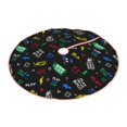 thumbnail image 2 of Bingfone Christmas Tree Skirt Mat Christmas Decoration Interior 30" -Gamepads, 2 of 6