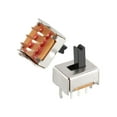 thumbnail image 4 of 100Pcs 5mm Vertical Slide Switch DPDT 2P2T 6 Terminals Panel Latching, 4 of 5