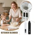 thumbnail image 4 of Electric Milk Frother, USB Charging Handheld Egg Beater, 4 of 8