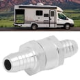 thumbnail image 4 of Fuel Line Check Valve, Push Lock Design Aluminum Alloy Backflow Prevention Antioxidation One Way Check Valve Universal  For Gasoline Diesel Water Air Vacuum, 4 of 8