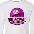 thumbnail image 4 of Inktastic Volleyball Girl Long Sleeve Youth T-Shirt, 4 of 5