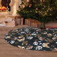 thumbnail image 6 of Yiaed Dogs Print Christmas Tree Skirt , Tree SkirtsTree Mat for Christmas Winter Holiday Indoor Decorations-30", 6 of 7