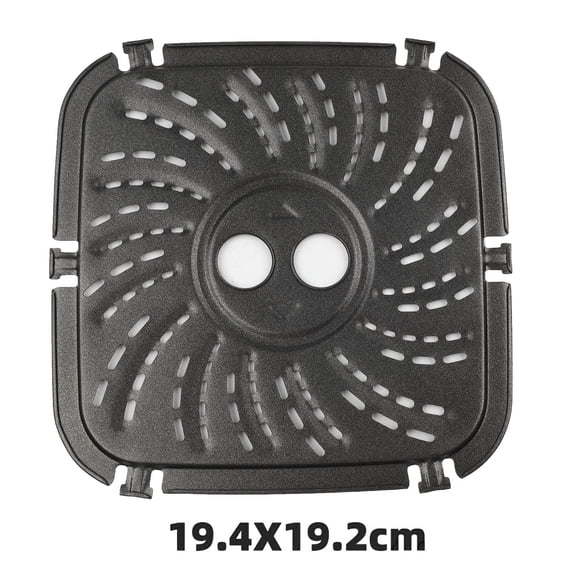 8Qt Air Fryer Grill Plate Airfryer Basket Replacement Grill Pan For Powerxl For Vortex Pro Air Fryer Plus With Tabs Kitchen Tool