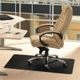 thumbnail image 2 of Pemberly Row Traditional Vinyl 30" x 47" PVC Chair Mat in Black, 2 of 8
