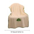 thumbnail image 3 of Fwttom Fleece Bath Towel Thickened Large Beach Towel Household Non Shedding Bathrobe Absorbent Wrap, Camping Essentials and Beach Essentials, 3 of 6