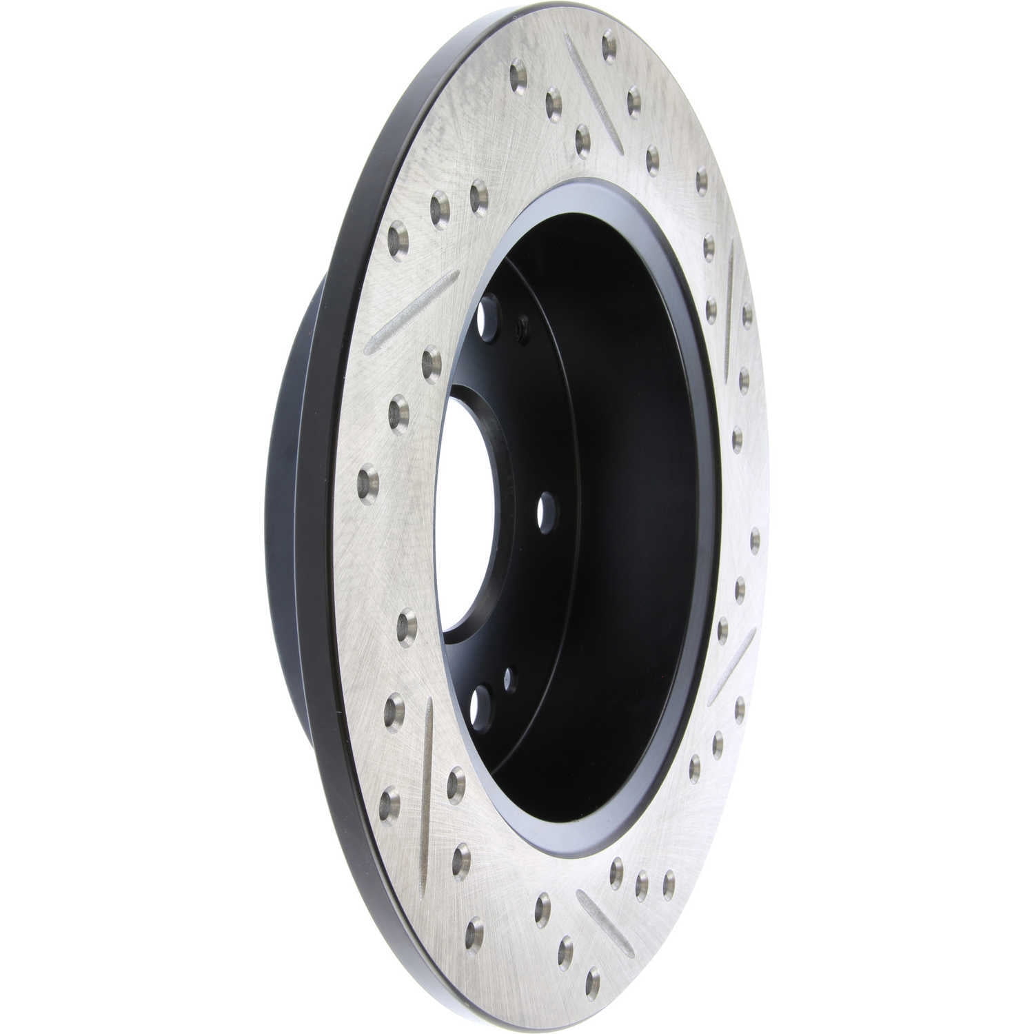 StopTech 02-06 Acura RSX Incl. Type S / 97-01 Integra Type R Slotted & Drilled Right Rear Rotor Fits select: 1998-2002 HONDA ACCORD, 2004-2005 HONDA CIVIC SI