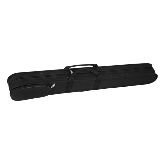 Esquirla String Bass Bow Box Portable Padded Bow Bag for Outdoor Performances Camping Black
