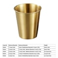 thumbnail image 5 of 4Pcs Stainless Steel Drinking Cups Perfect For Home And Outdoor Activity, 5 of 10