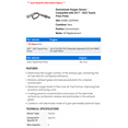 thumbnail image 2 of Downstream Oxygen Sensor - Compatible with 2017 - 2022 Toyota Prius Prime 2018 2019 2020 2021, 2 of 2