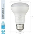 thumbnail image 3 of SHIQI-(6 Pack) 7W LED R20 Reflector 5000K Bright White Light Bulb (50W Equivalent), Dimmable, 525 Lumens, Standard E26 Base, BR20 LED Flood Light Bulbs., 3 of 4