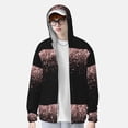 thumbnail image 6 of Rocae Rose Gold Glitter1 Print Breathable Sun Protection Hoodie Quick-Dry Lightweight Long Sleeve Hoodie Unisex Running Sports Shirt Small, 6 of 9