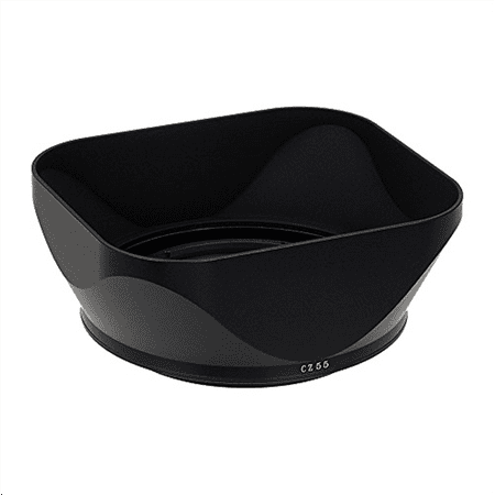 Zeiss Hood Fotodiox Pro Leica Inspired, Designer Dedicated Metal Bayonet Lens Hood for Zeiss Sonnar T* FE 55mm f/1.8 ZA Lens ()