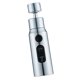 thumbnail image 3 of Extension Faucet Nozzle Adjustable Bathroom Sink Water Tap Booster Universal Extender Quick Connect Silver, 3 of 5