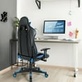 thumbnail image 5 of Gymax Gaming Chair Adjustable Swivel Racing Style Computer Office Chair Blue, 5 of 10