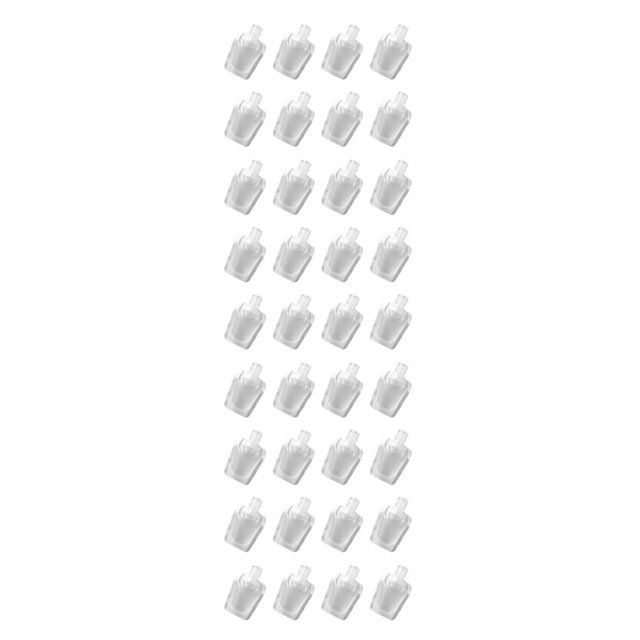 Seitruly Paquete de 12 bolsas de embalaje, bolsa pequeña reutilizable de pie, bolsa vacía de plástico exprimible de 30/50/100ml, desinfectante de manos Type1 NO1