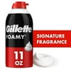 Gillette Foamy Classic Shave Foam for Men, Original Scent, 11 oz