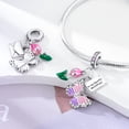 thumbnail image 2 of MULA 925 Sterling Silver Charms fit Bracelet Butterfly Letter Gift for Women Mother's Day, 2 of 6