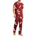 thumbnail image 2 of Conjunto De Pijama Shendy Vendy 2 Piezas Para Hombre Elegante Camisa Pantalon, 2 of 4