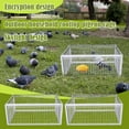 thumbnail image 3 of Pigeon Cage with Escape-Proof Design,Pigeon Cage with Anti-Escape Slot,Portable Easy to Assemble Outdoor Bird Cage for Pigeon Coop, Chicken and Bird Cage, 3 of 7