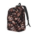 thumbnail image 2 of Balery Coffee Bean Vintage Canvas Backpack for Men and Women - Large Capacity, Durable Travel Laptop Bag for School, Work, Hiking, and Outdoor Activities, 2 of 7