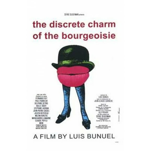 The Discreet Charm of the Bourgeoisie Movie Poster (11 x 17) - Item # MOV144200