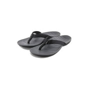 Sole Women's Balboa Flip, Black/Dark Grey, W 9