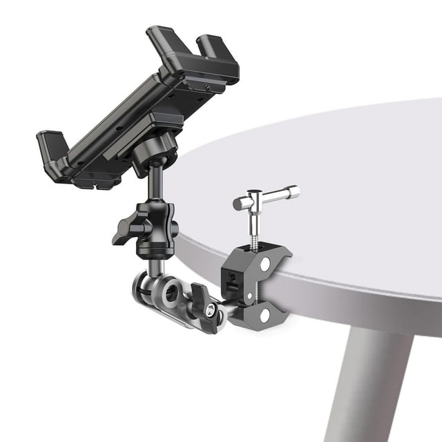 Soporte para almohadilla con cabezal giratorio de 360 degree, resistente, práctico, fácil de instalar, resistente, versátil, para cochecito, soporte