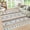Rice dumplings, variant on Area Rug for Kids Room, Non-Slip Indoor Carpet, Modern Floral Line, Contemporary Bedroom Accent, Stain-Resistant Boho Rug for Living Room