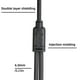 thumbnail image 5 of Sidaley Conector de altavoz amplificador de Cable de 3 pines a Dual, adaptador de componente eléctrico electrónico, accesorios de pieza Cables de audio/vídeo, 5 of 6