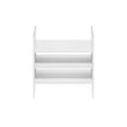thumbnail image 3 of Pemberly Row Contemporary 3-Shelf File Organizer Cube Insert in White, 3 of 6