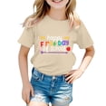 thumbnail image 2 of EnJoCho First Day of School Shirt for Toddler Boys Kids Back-to-School Kindergarten Shirts Short Sleeve Tee Tops Girls Graphic Tees Boys Graphic Cotton T-Shirt First Day, 2 of 7