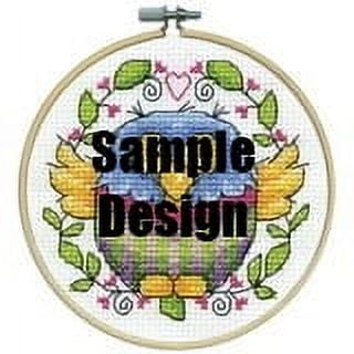 (6 pack) Janlynn 4 inch Durable  Bamboo Embroidery and  Quilting Hoop
