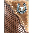 thumbnail image 4 of Premium Men's Cow Fur Cowhide Longhorn Genuine Leather Bifold Wallet, 4 of 4