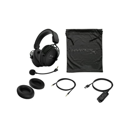 HyperX - Cloud Alpha Wired Stereo Gaming Headset for PC, Xbox X|S, Xbox One, PS5, PS4, Nintendo Switch, and Mobile - Black