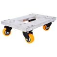 thumbnail image 5 of Heavy Duty Furniture Movers Dolly 18 x 12 Inch Aluminum Frame Trolley Cart with 3 Inch TPU Casters and Brake Option Professional Moving Dolly for Furniture Transport and Handling, 5 of 13