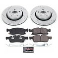 thumbnail image 3 of PowerStop Front Z23 Evolution Sport Carbon-Fiber Ceramic Brake Pad and Drilled & Slotted Rotor Kit Fits: JEEP Select Models K7412, 3 of 10