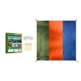 thumbnail image 2 of Toldo resistente al agua para patio, piscina, patio, verde, , Verde Naranja Azul Zulema vela de sombra, 2 of 8