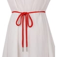 thumbnail image 1 of Zhengup Ceinture Tressée en Coton Tissé Boho pour Femmes et Filles, 1 of 9